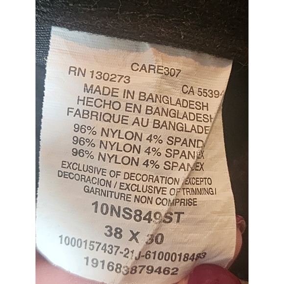 Wrangler Men's Pants ATG All Terrain Gear Size 38X30(38X28) Oliver Green Hiking - Picture 4 of 7